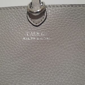 Ralph Lauren Reversible Tote with cosmetic bag